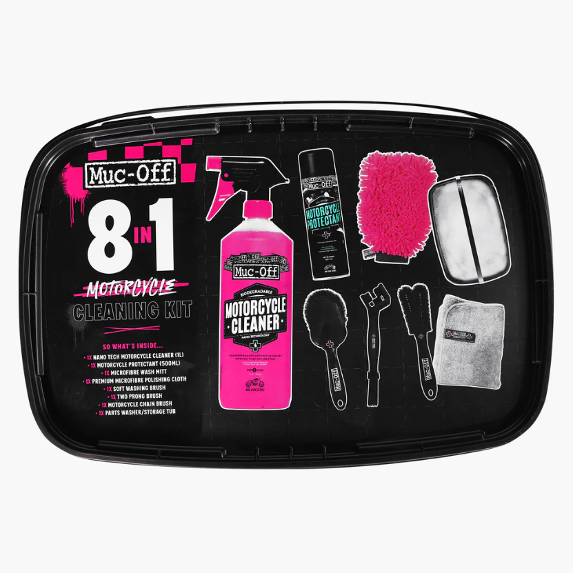 Комплект за почистване Muc-Off  8in1 Motorcycle Cleaning Kit 